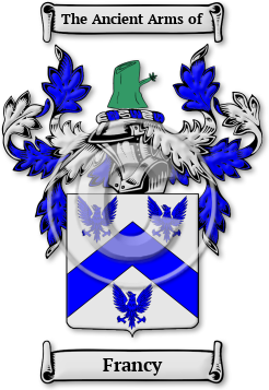 Francy Family Crest Download (jpg) Legacy Series - 150 DPI