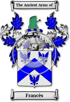 Francès Family Crest Download (JPG) Legacy Series - 600 DPI