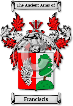Franciscis Family Crest Download (jpg) Legacy Series - 150 DPI