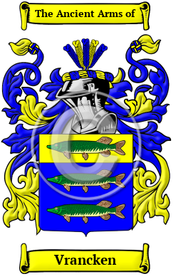 Vrancken Family Crest Download (JPG) Heritage Series - 600 DPI