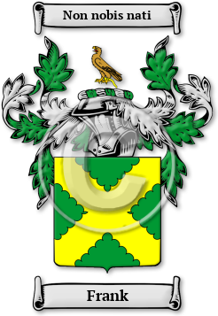 Frank Family Crest Download (JPG) Legacy Series - 300 DPI