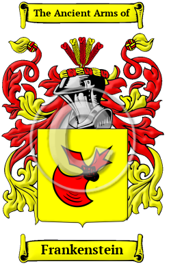 Frankenstein Family Crest Download (JPG) Heritage Series - 600 DPI