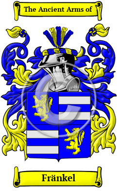 Fränkel Family Crest Download (JPG) Heritage Series - 300 DPI