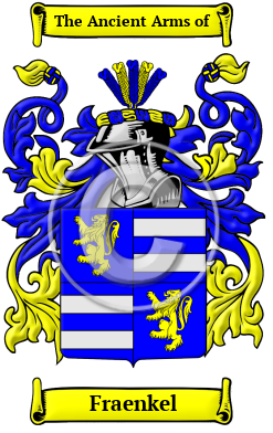 Fraenkel Family Crest Download (JPG) Heritage Series - 600 DPI