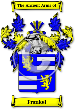 Frankel Family Crest Download (jpg) Legacy Series - 150 DPI