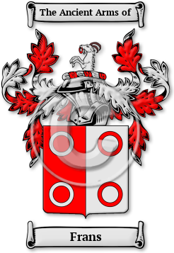 Frans Family Crest Download (jpg) Legacy Series - 150 DPI
