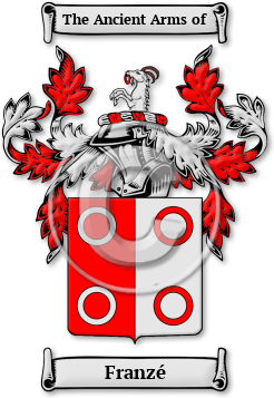 Franzé Family Crest Download (jpg) Legacy Series - 150 DPI