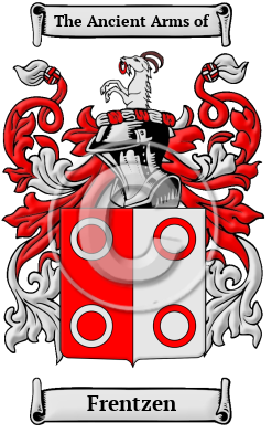 Frentzen Family Crest Download (JPG) Heritage Series - 600 DPI