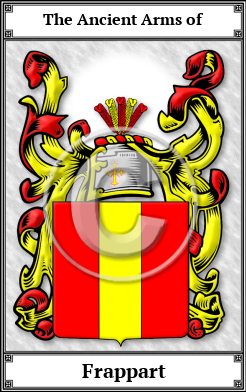 Frappart Family Crest Download (JPG)  Book Plated - 150 DPI