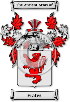 Frates Family Crest Download (jpg) Legacy Series - 150 DPI