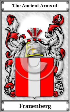 Frauenberg Family Crest Download (JPG)  Book Plated - 150 DPI
