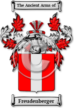 Freudenberger Family Crest Download (jpg) Legacy Series - 150 DPI