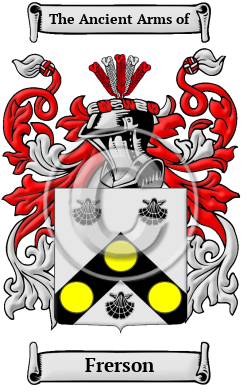 Frerson Family Crest/Coat of Arms