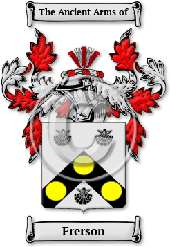 Frerson Family Crest Download (JPG) Legacy Series - 300 DPI