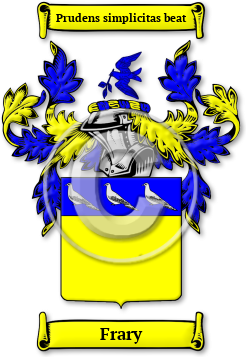 Frary Family Crest Download (jpg) Legacy Series - 150 DPI