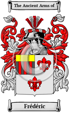 Frédéric Family Crest/Coat of Arms