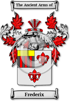 Frederix Family Crest Download (jpg) Legacy Series - 150 DPI