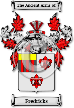 Fredricks Family Crest Download (JPG) Legacy Series - 600 DPI