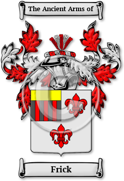 Frick Family Crest Download (jpg) Legacy Series - 150 DPI