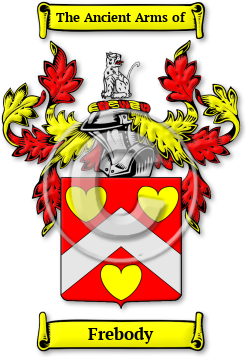 Frebody Family Crest Download (JPG) Legacy Series - 600 DPI