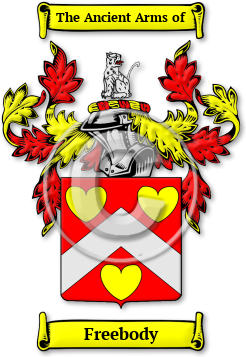 Freebody Family Crest Download (jpg) Legacy Series - 150 DPI