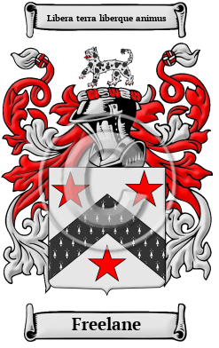 Freelane Family Crest/Coat of Arms