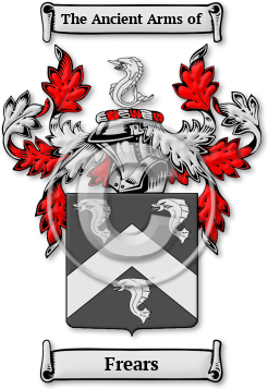 Frears Family Crest Download (jpg) Legacy Series - 150 DPI