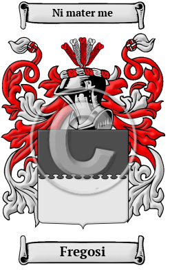 Fregosi Family Crest Download (JPG) Heritage Series - 300 DPI