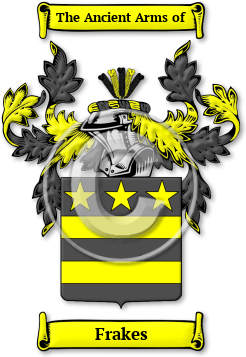 Frakes Family Crest Download (JPG) Legacy Series - 600 DPI