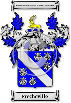 Frecheville Family Crest Download (jpg) Legacy Series - 150 DPI