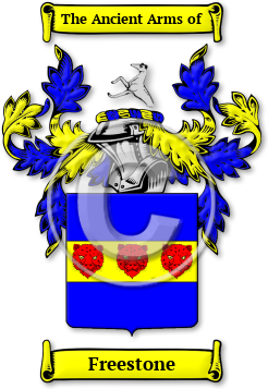 Freestone Family Crest Download (JPG) Legacy Series - 600 DPI
