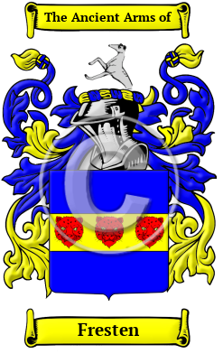 Fresten Family Crest/Coat of Arms