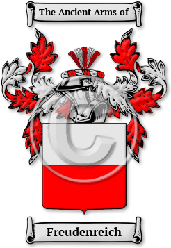 Freudenreich Family Crest Download (jpg) Legacy Series - 150 DPI