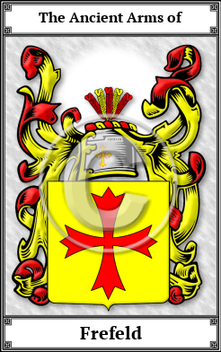 Frefeld Family Crest Download (JPG)  Book Plated - 150 DPI