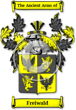 Freiwald Family Crest Download (JPG) Legacy Series - 600 DPI