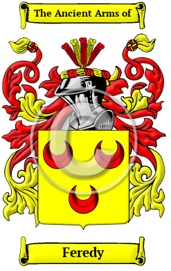 Feredy Family Crest/Coat of Arms