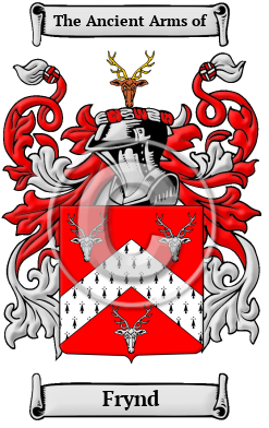 Frynd Family Crest/Coat of Arms