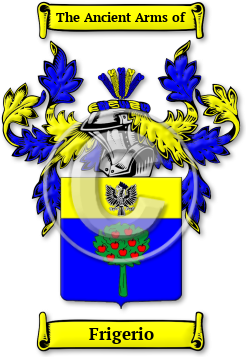 Frigerio Family Crest Download (jpg) Legacy Series - 150 DPI