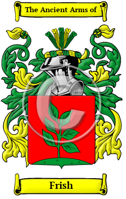 Frish Family Crest/Coat of Arms