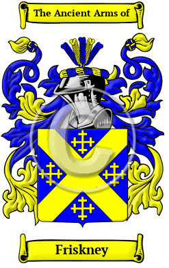 Friskney Family Crest Download (JPG) Heritage Series - 600 DPI