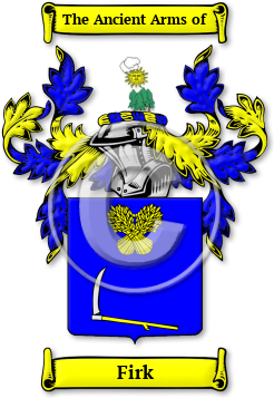 Firk Family Crest Download (jpg) Legacy Series - 150 DPI
