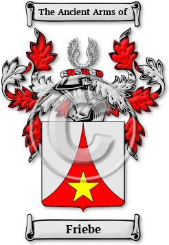 Friebe Family Crest Download (jpg) Legacy Series - 150 DPI