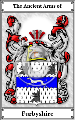Furbyshire Family Crest Download (JPG)  Book Plated - 150 DPI