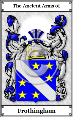 Frothingham Family Crest Download (JPG)  Book Plated - 150 DPI