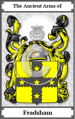 Fradsham Family Crest Download (JPG)  Book Plated - 150 DPI