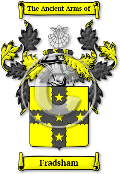 Fradsham Family Crest Download (jpg) Legacy Series - 150 DPI