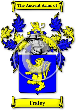 Fraley Family Crest Download (jpg) Legacy Series - 150 DPI