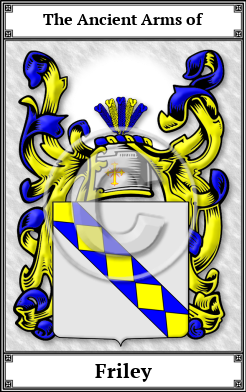 Friley Family Crest Download (JPG)  Book Plated - 150 DPI