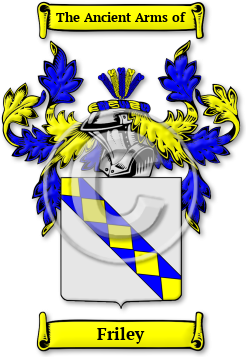 Friley Family Crest Download (jpg) Legacy Series - 150 DPI