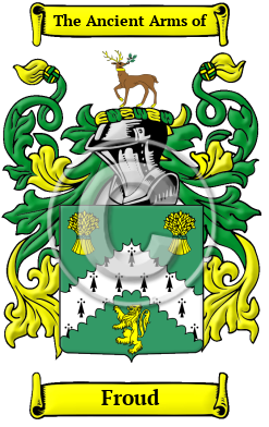 Froud Family Crest Download (JPG) Heritage Series - 600 DPI